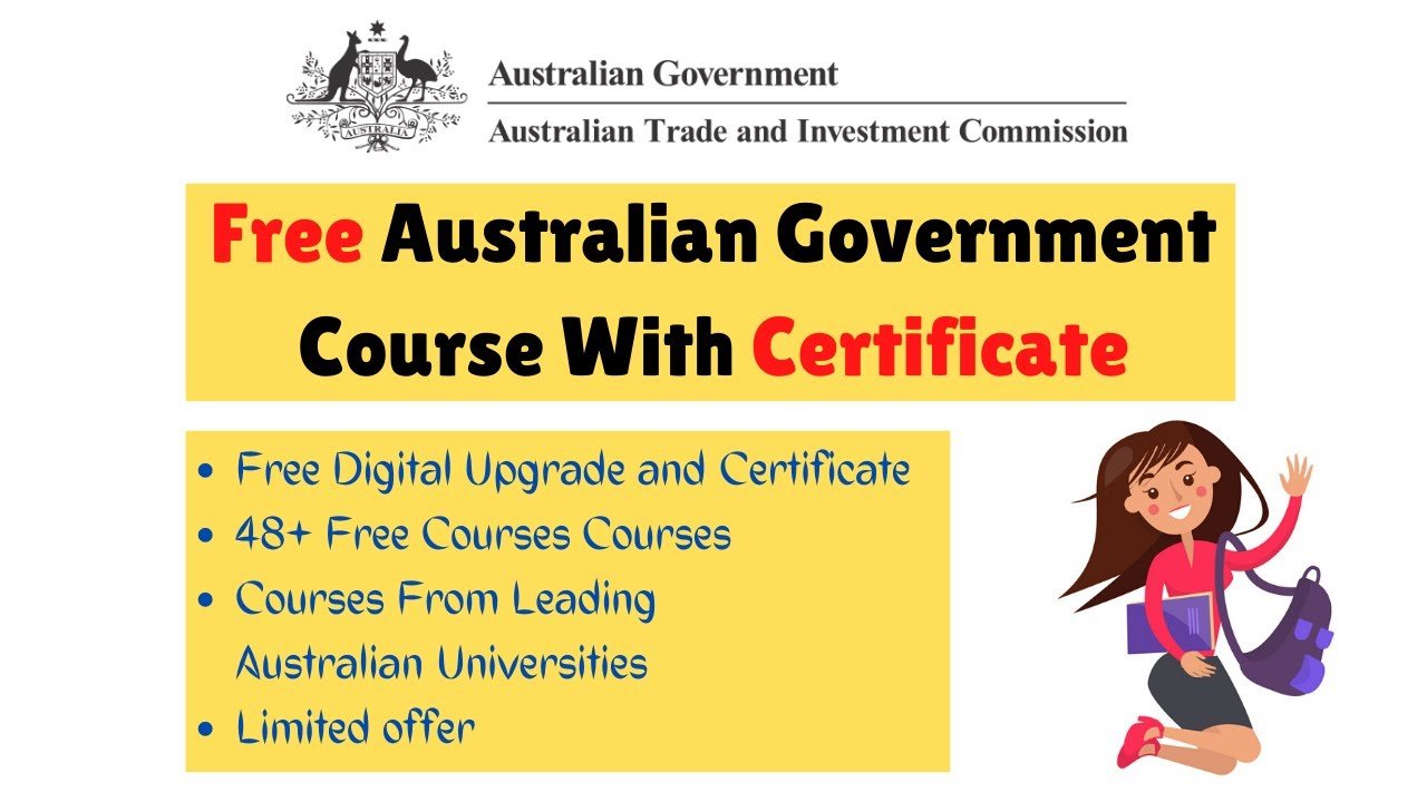 Free Online Courses with Certificates in Australia 